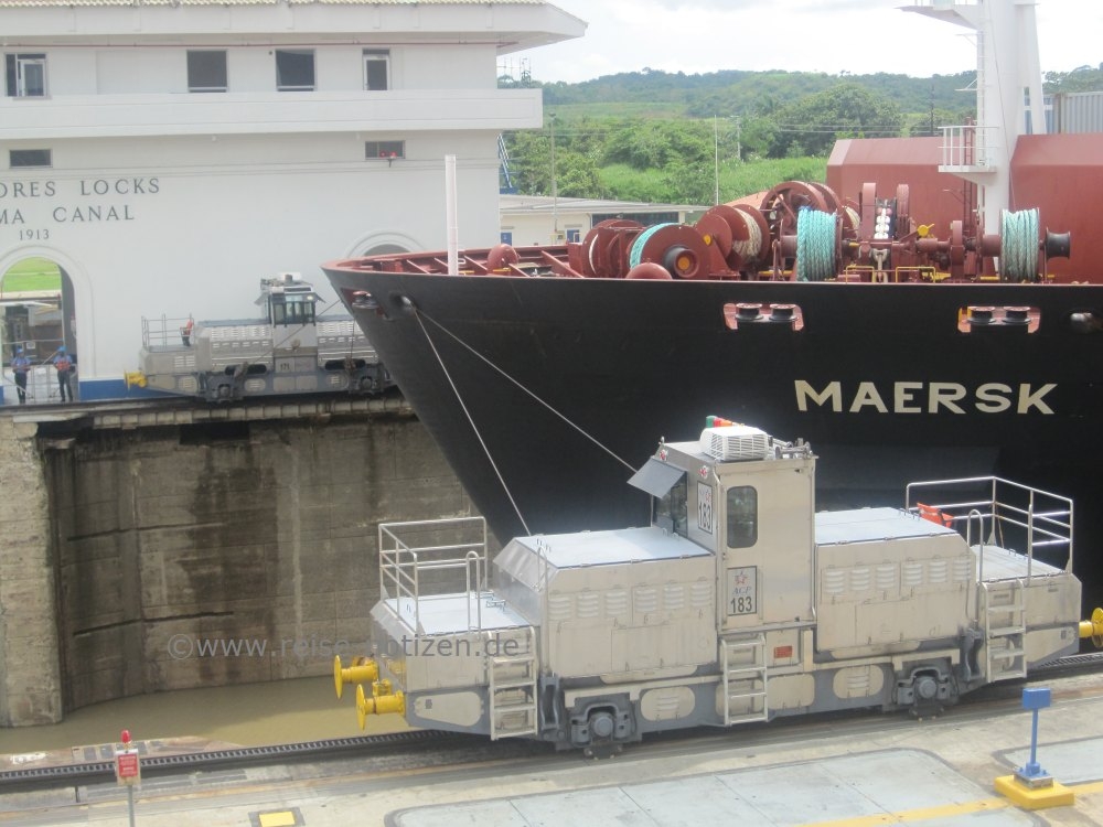 Miraflores Schleuse Panama Kanal