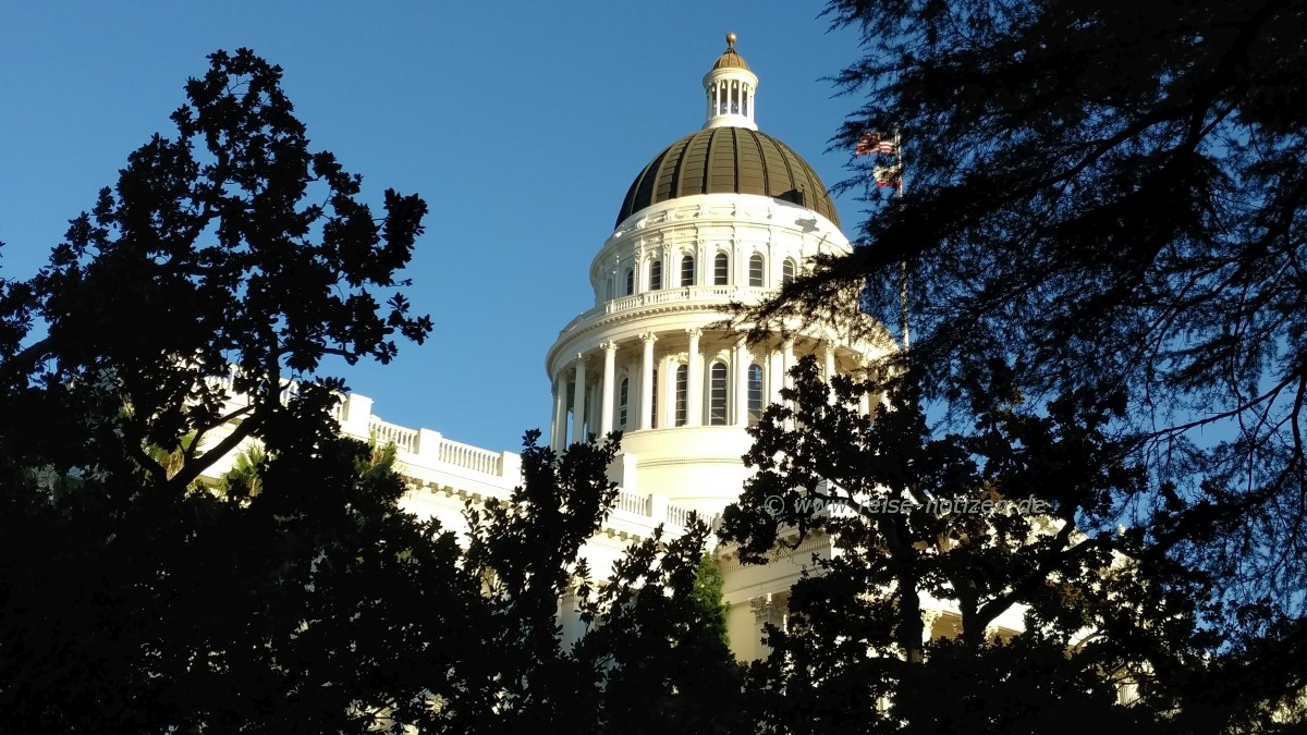 Das "Capitol" von Sacramento