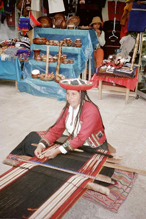 Marktfrau in Cusco