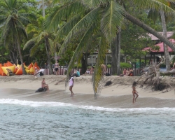 kleiner strand in capurgana