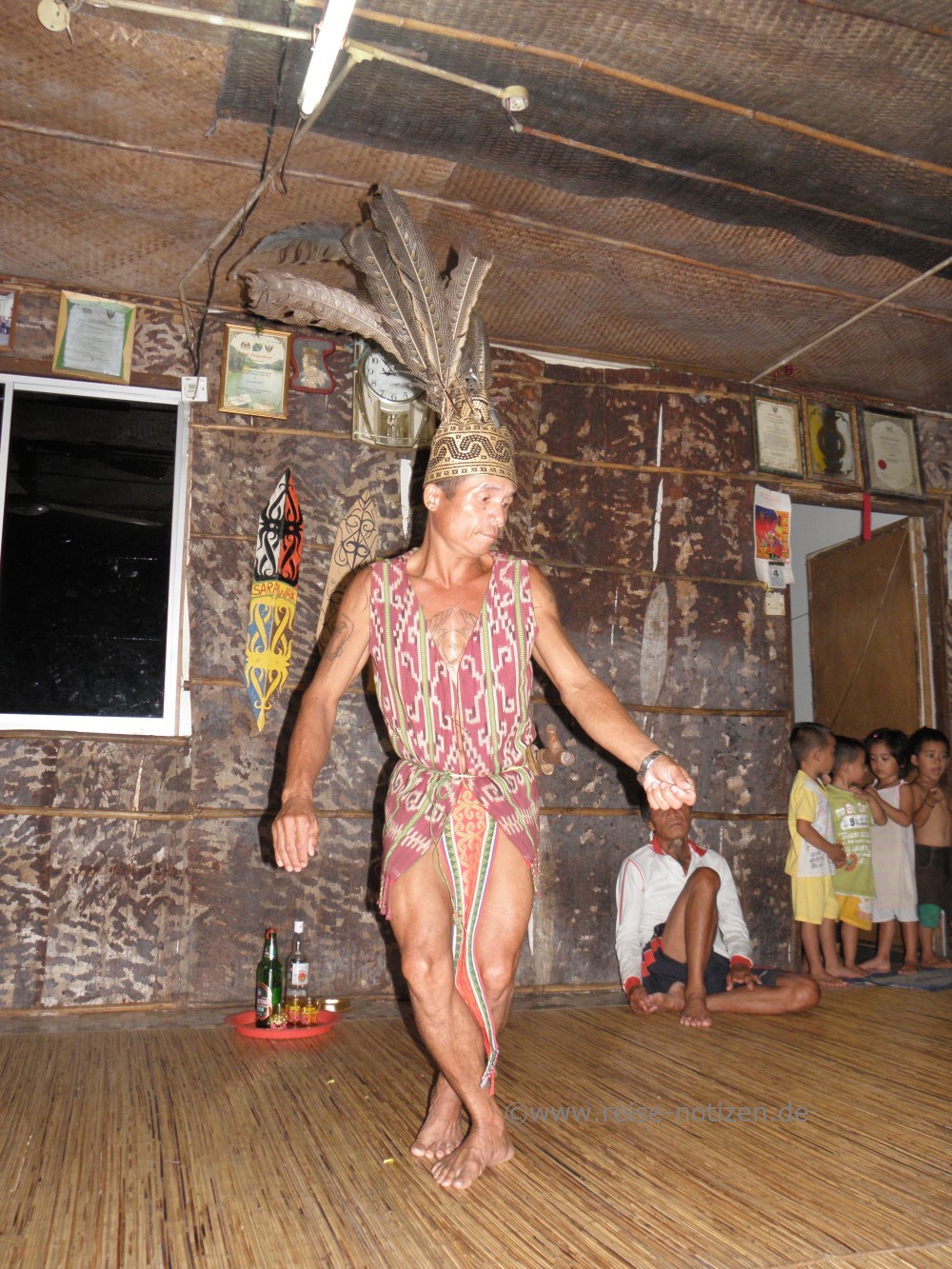 Kuching Batang AI - Iban Langhaus