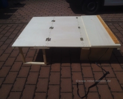 2014 Deutschland, Österreich, Italien, Slowenien, Kroatien, Serbien, Rumänien, Ungarn &raquo; Umbau Minicamper