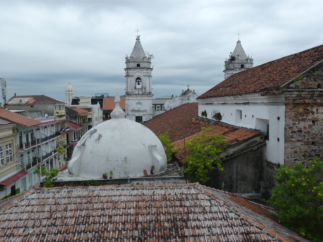 Blick auf die Kathedrale aus unserer Suite