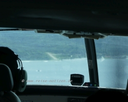 Landanflug Grenze Kolumbien