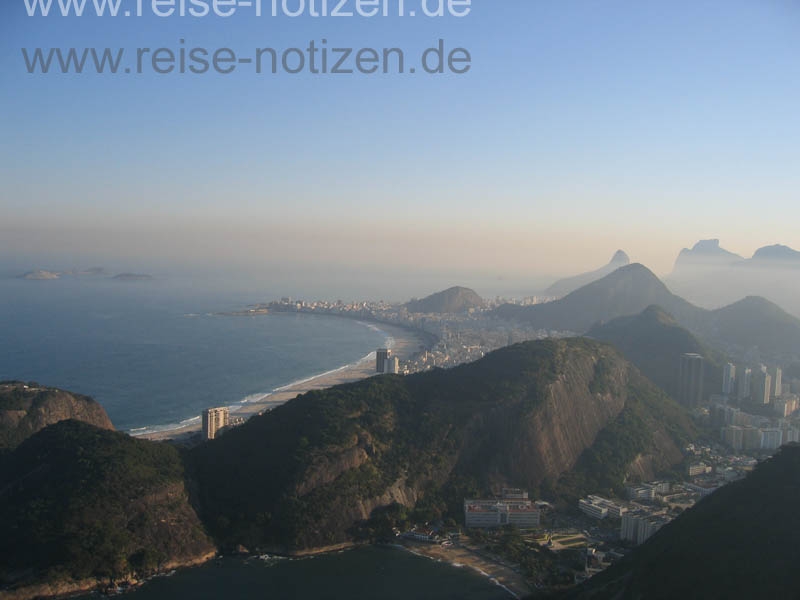 Blick vom Jesus auf Rio