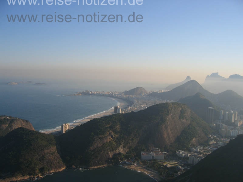 Blick vom Jesus auf Rio