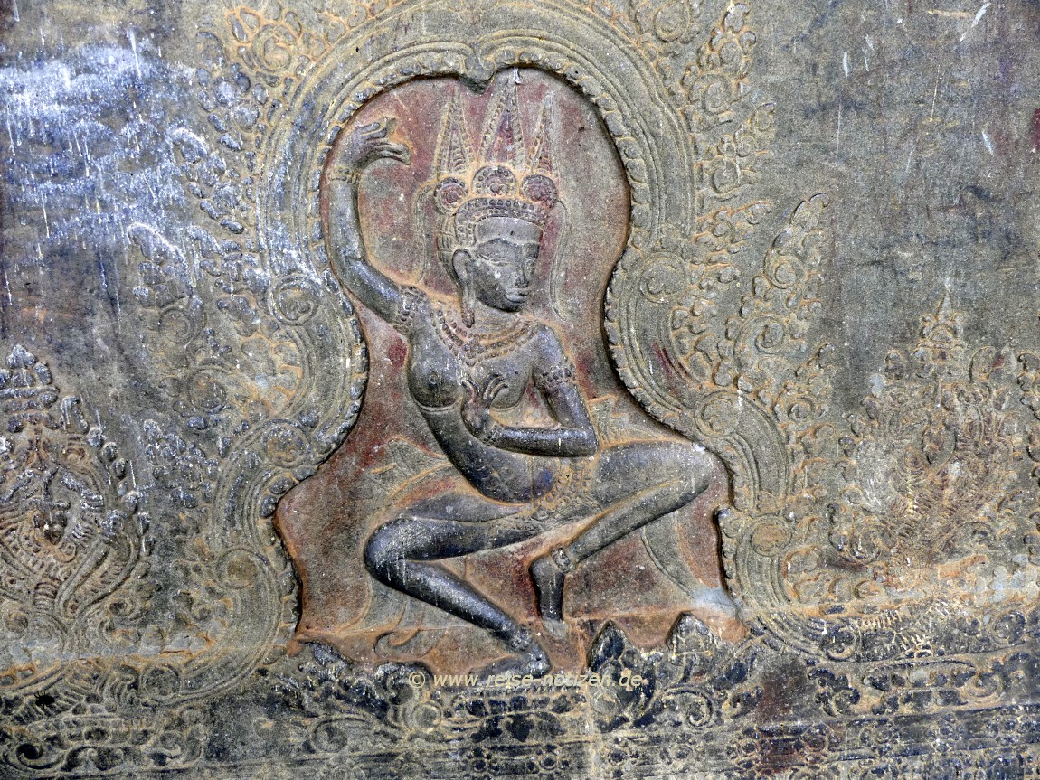 Tempeltänzerinnen in Angkor Wat