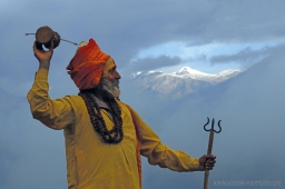 Morgendliches Shooting in Muktinath